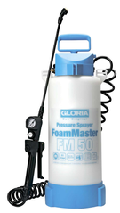 Опрыскиватель GLORIA 5л FoamMaster FM50 пенообразователь, компр.пидключення, давление-3бар, спирал.ш