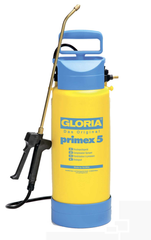 Опрыскиватель GLORIA 5л Primex5 мощный нагнит. насос, продлит. трубка 50см