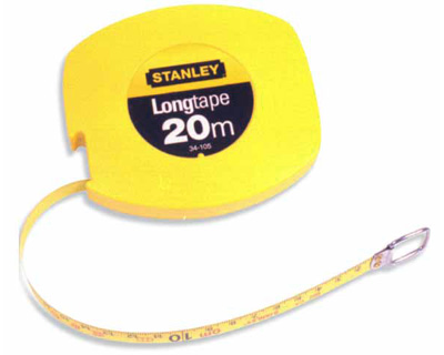 Рулетка вимірювальна Stanley "Longtape" 20мх12,7мм (0-34-105)