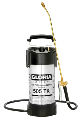 Опрыскиватель GLORIA 5л 505TK-Profiline маслостойкий, 6бар, с подключением к компрессора
