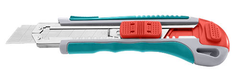 Нож канцелярский TOTAL THT511803 18x100мм, длина 178мм.