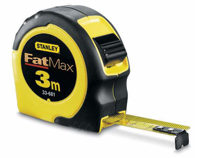 Рулетка вимірювальна Stanley "FatMax" 3мх16мм (2-33-681)