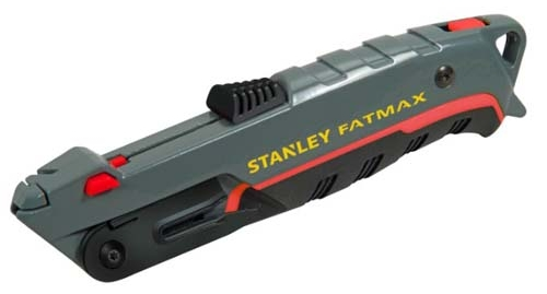 Нож Stanley "FatMax" для отделочных работ, с 2 типами лезвий L=165мм.